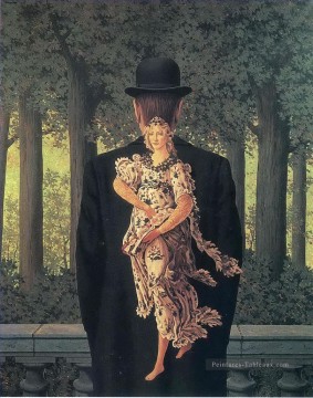 ルネ・マグリット Painting - 用意された花束 1957 ルネ・マグリット